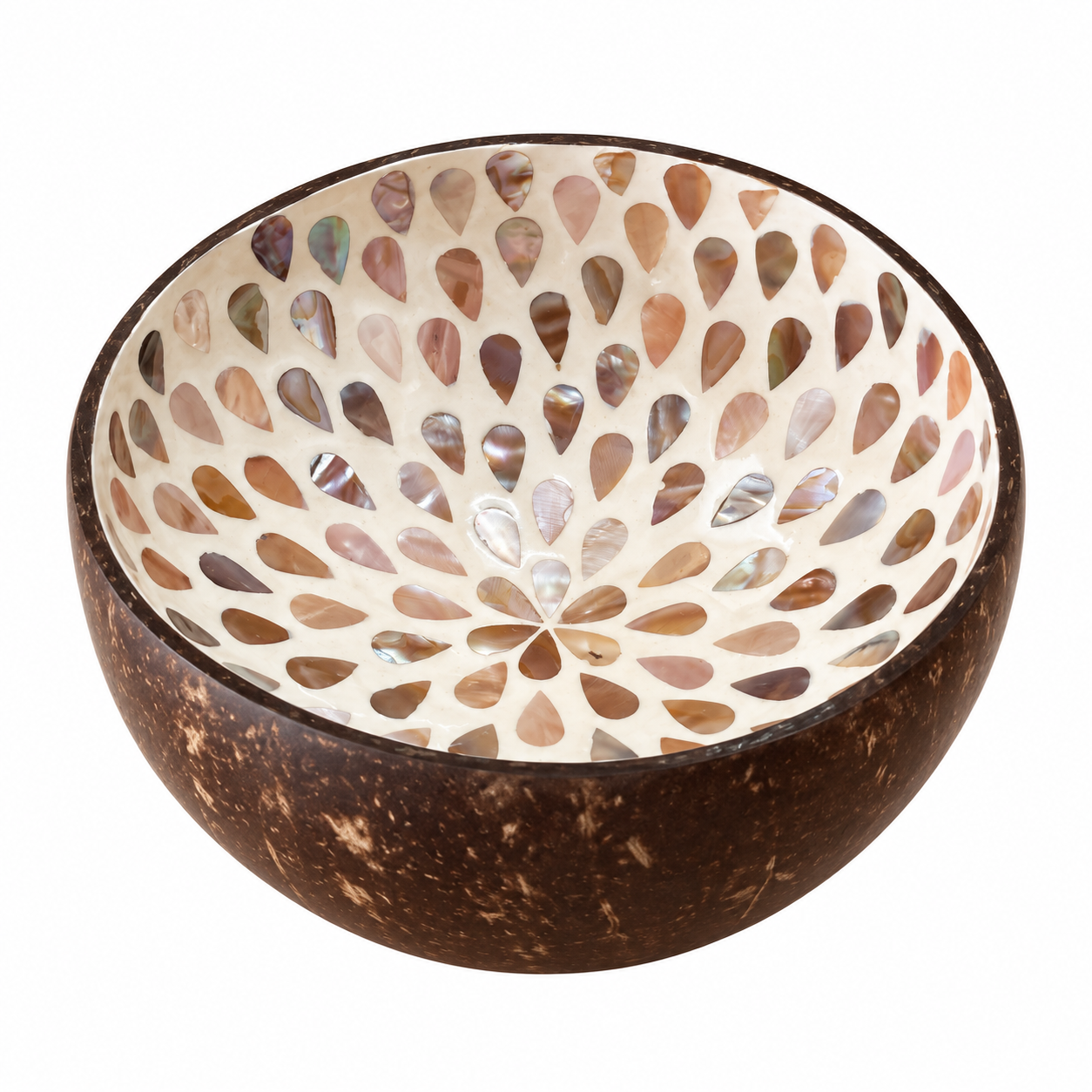 Kokosnoot Snackschaal Parelmoer D13 cm